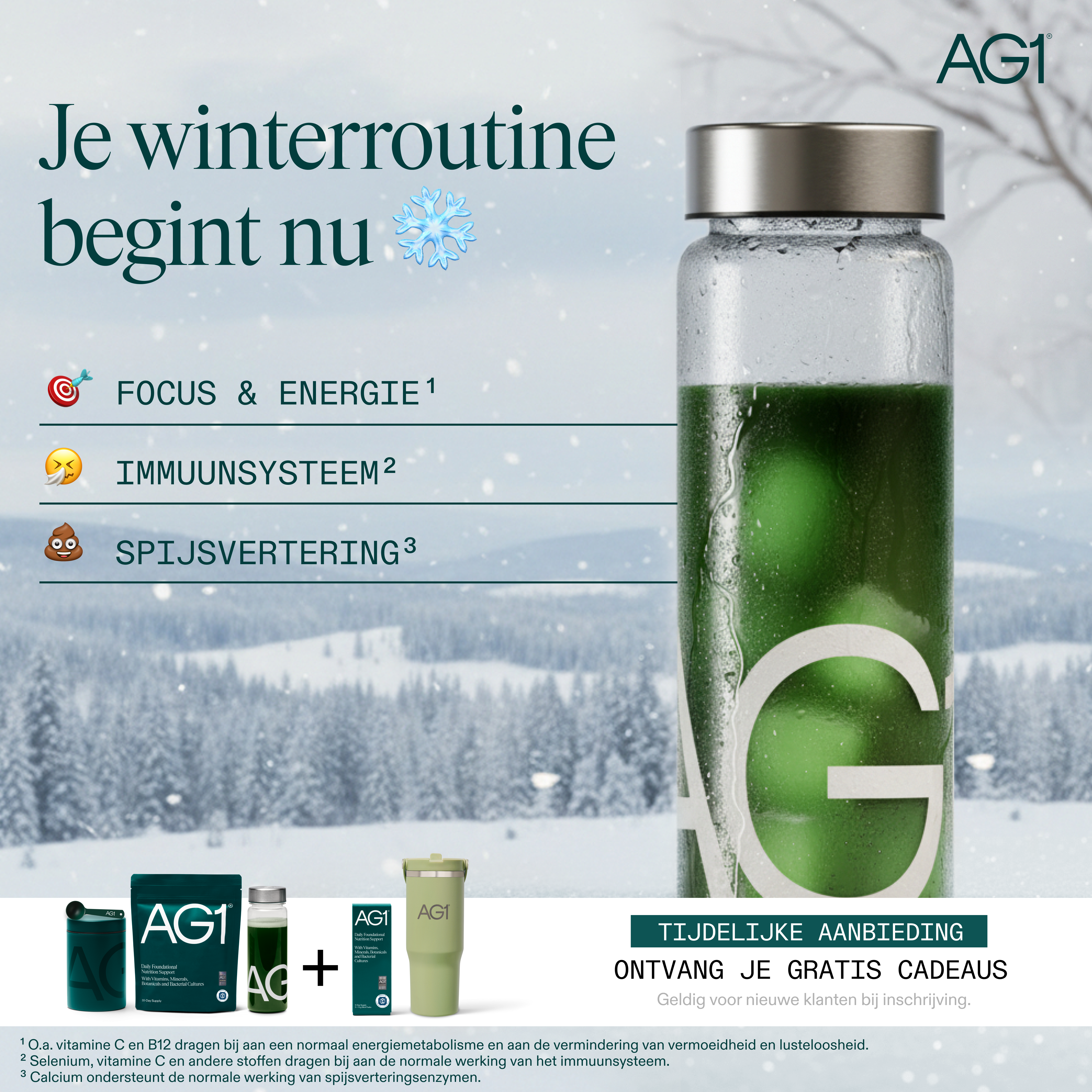 AG1 by Athletic Greens Facebook ad