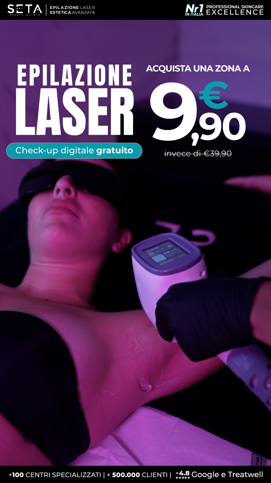 Seta Beauty Clinic Facebook ad