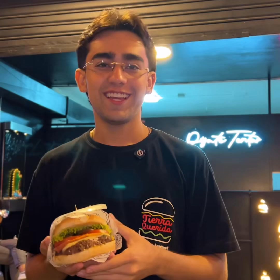 Tierra Querida Burgers Facebook ad from Jun 13, 2026