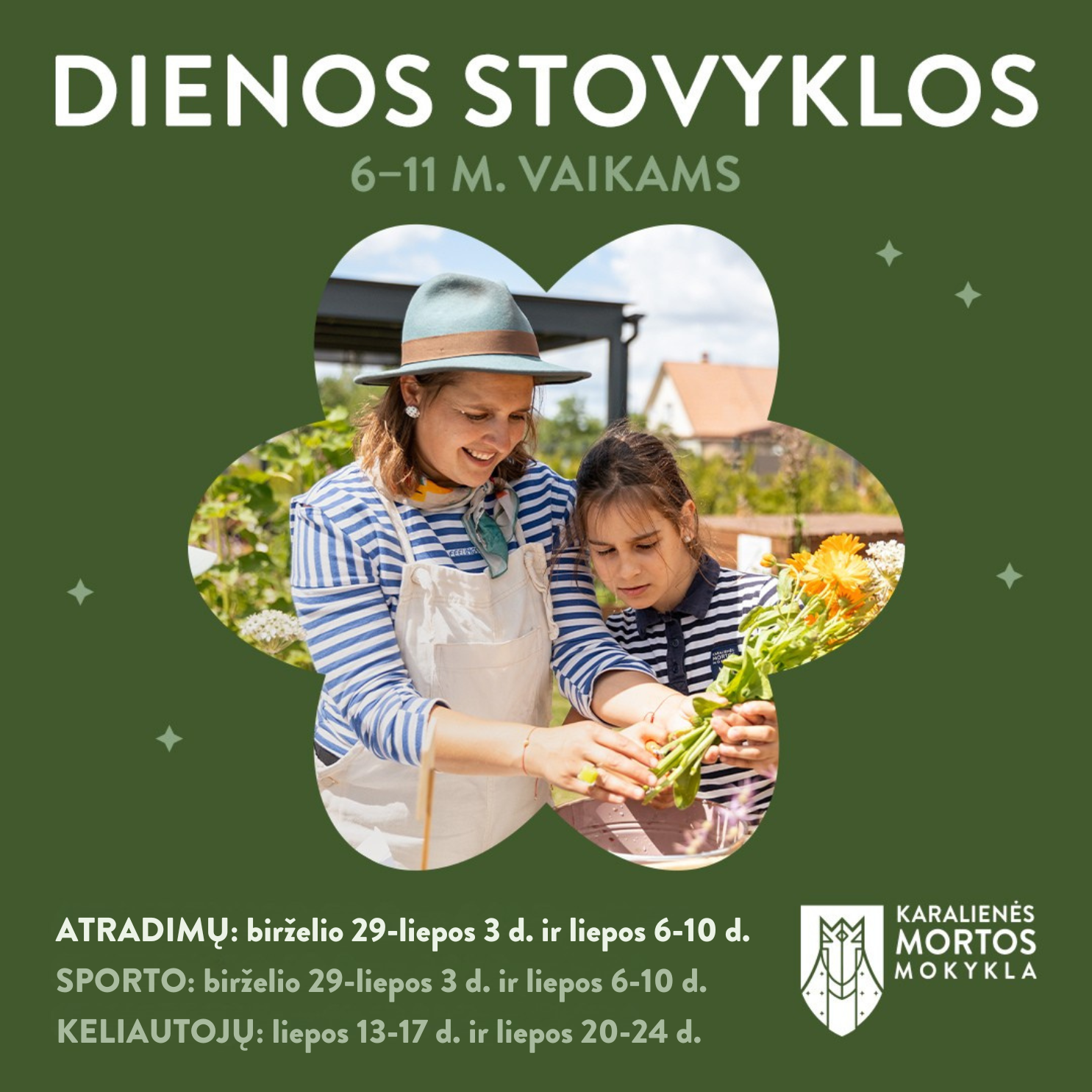 Karalienės Mortos mokykla Facebook ad