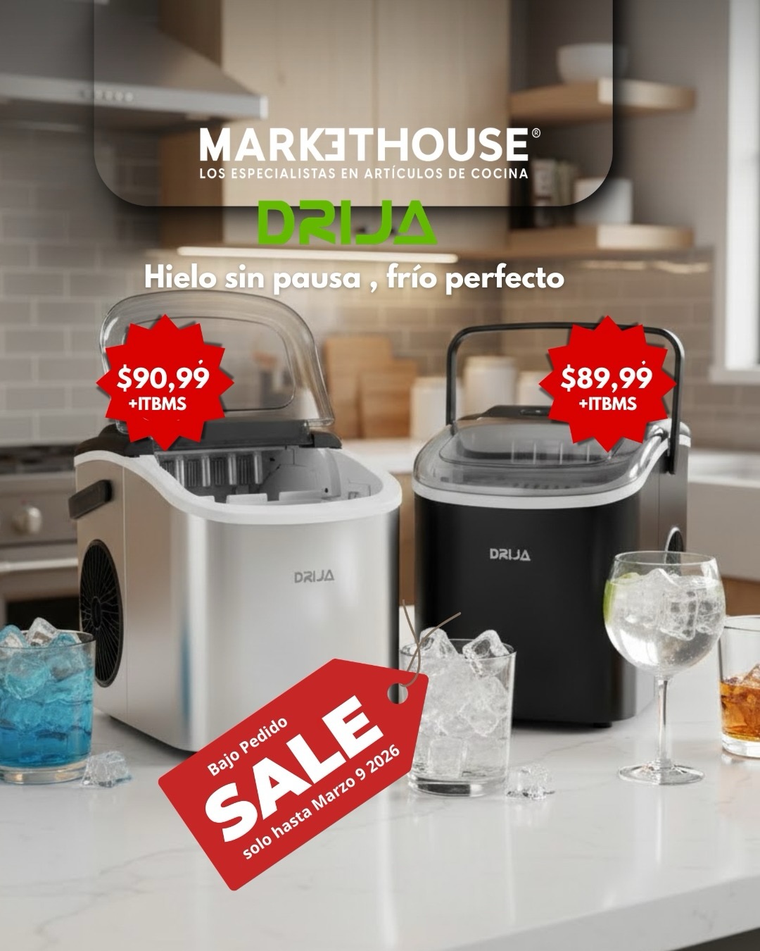 MarketHouse Panamá Facebook ad: Descubre lo mejor de DRIJA en MarketHouse Panamá.
