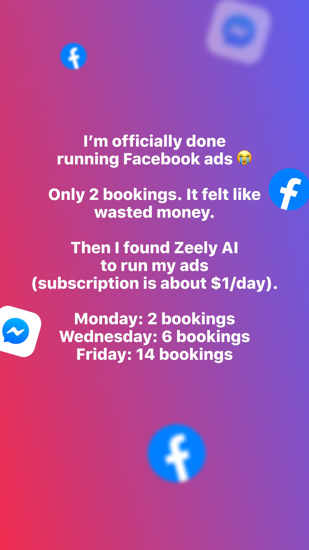 Zeely: Grow Sales with AI Facebook ad