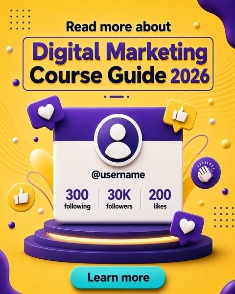 Lux & Lush Facebook ad: Digital Marketing Courses - A Guide