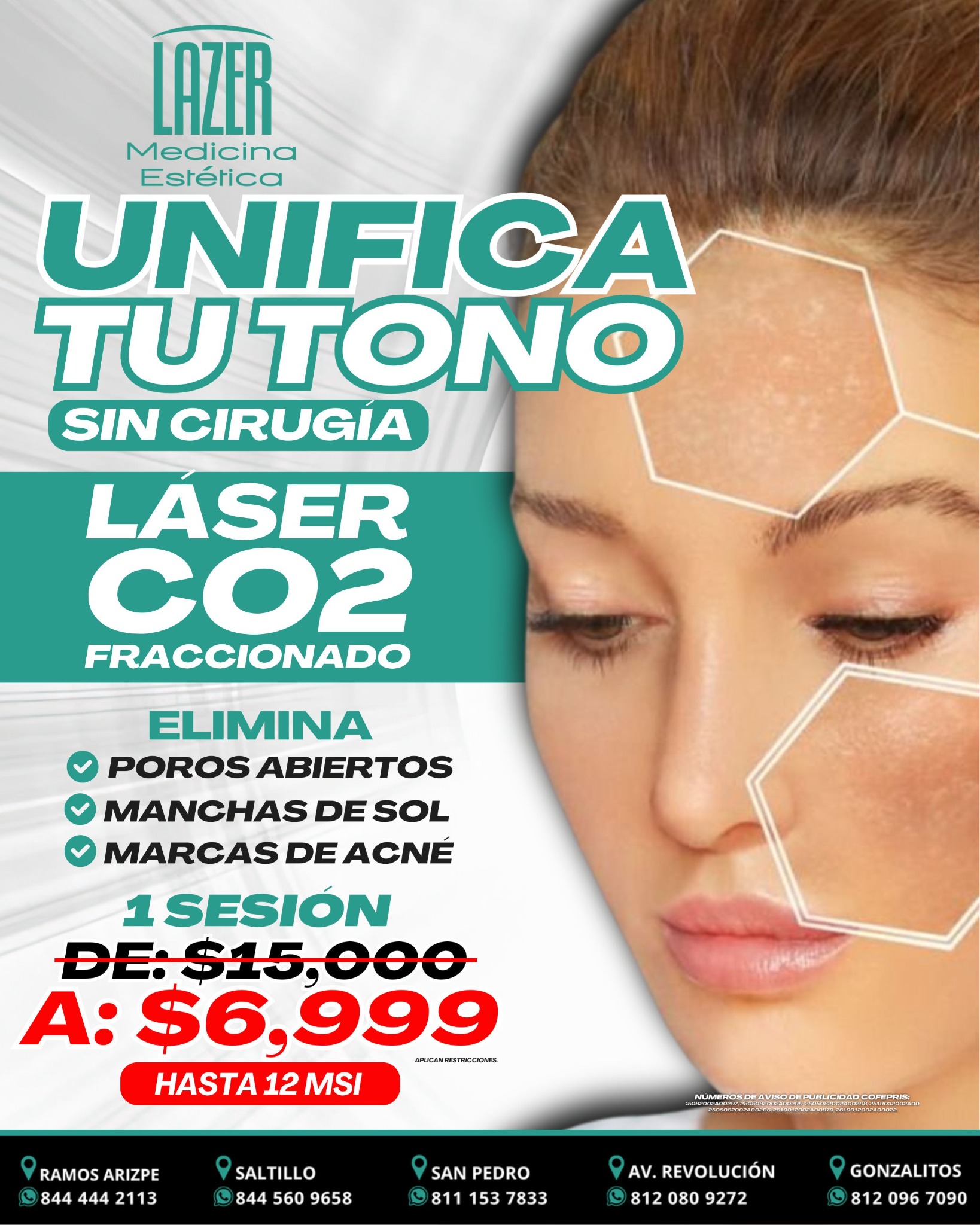 Lazer Medicina Estética Facebook ad: Resultados Increíbles + 12 MSI