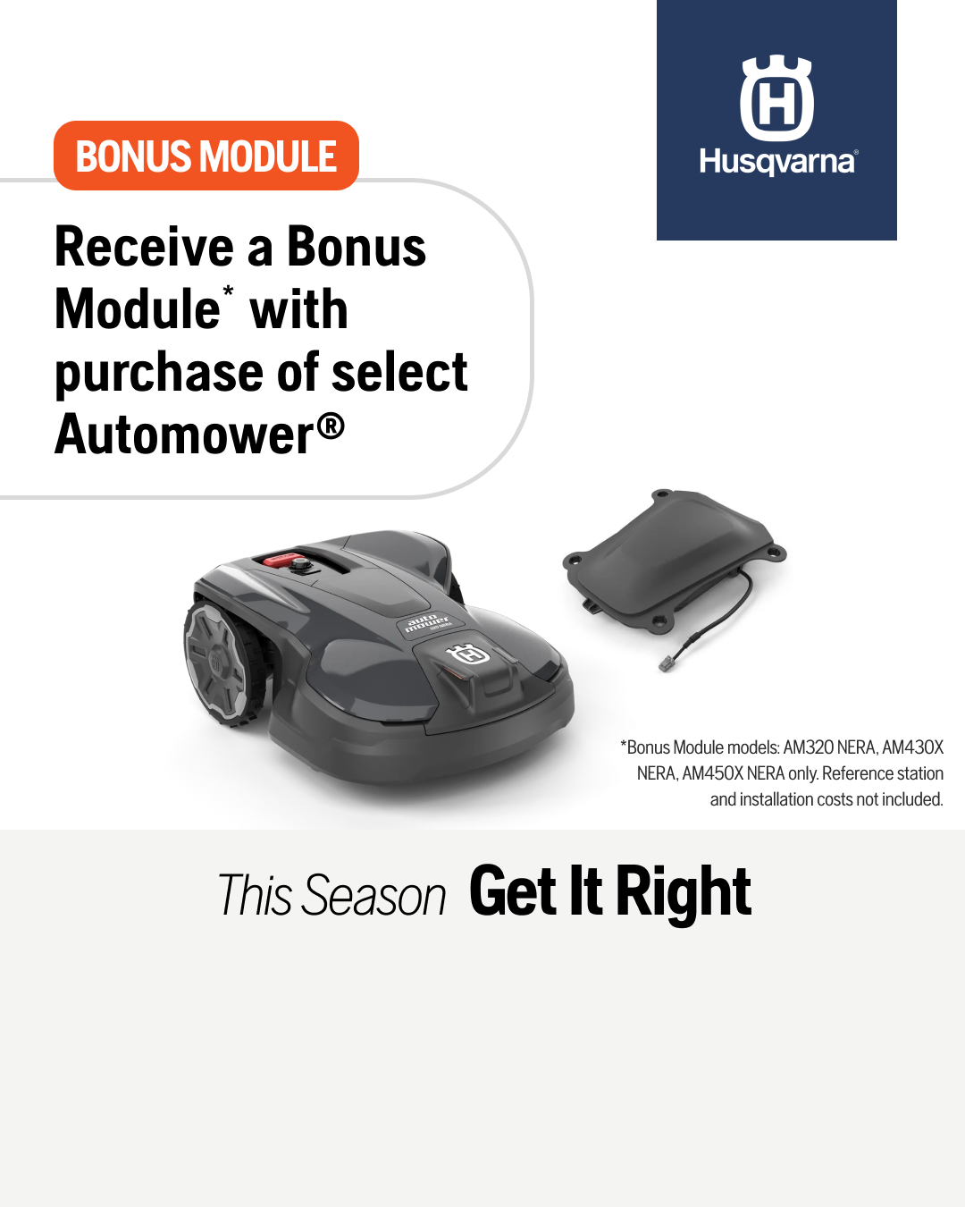 Husqvarna Facebook ad