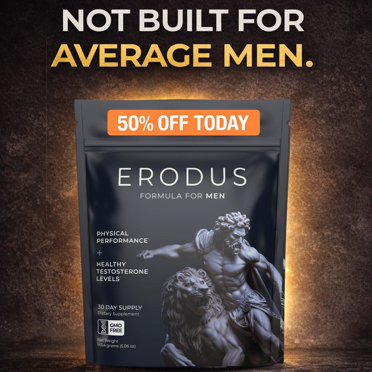 Erodus Formula For Men Facebook ad