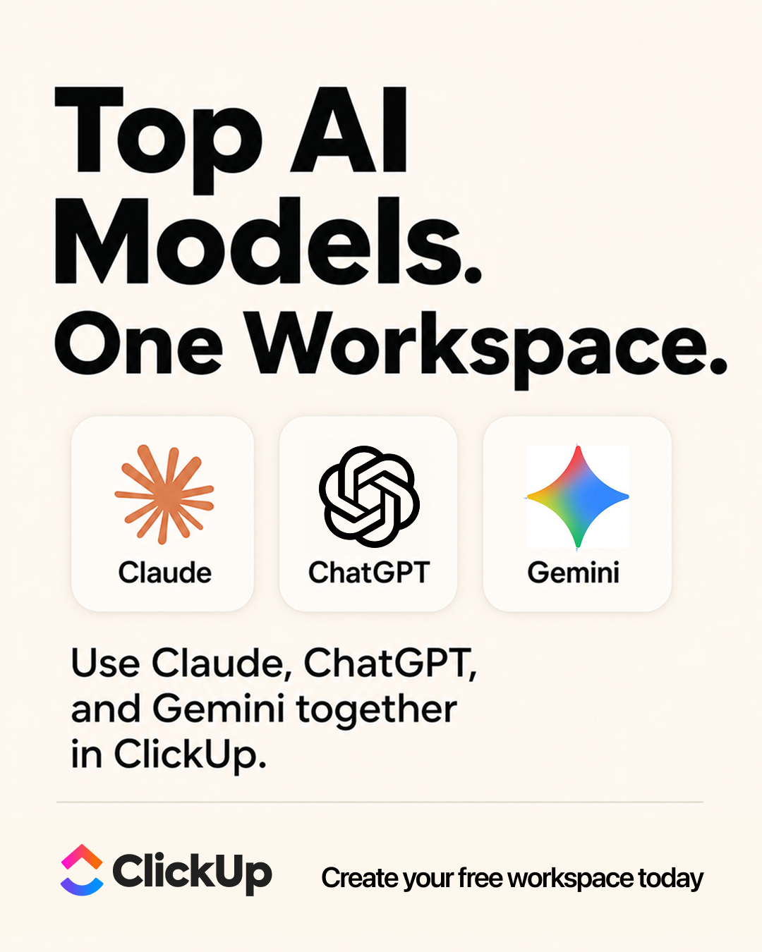 ClickUp Facebook ad