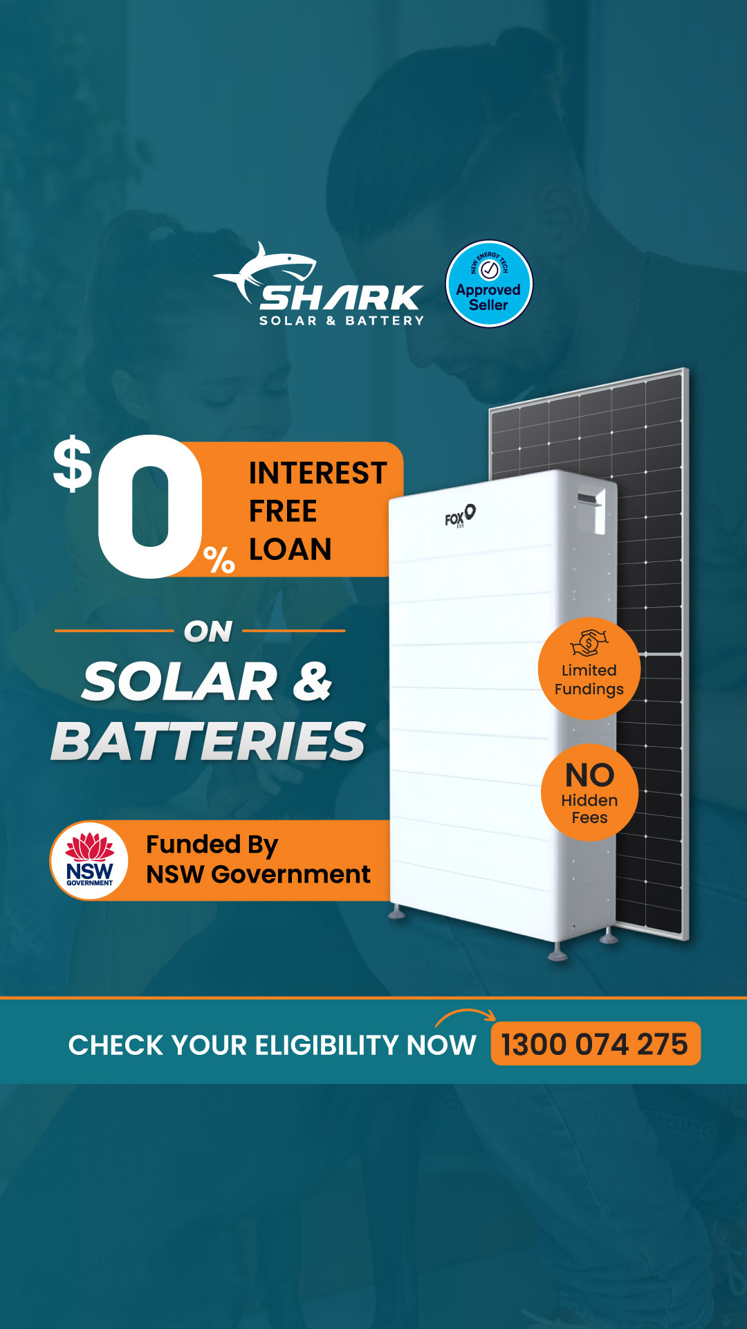 Shark Solar Facebook ad