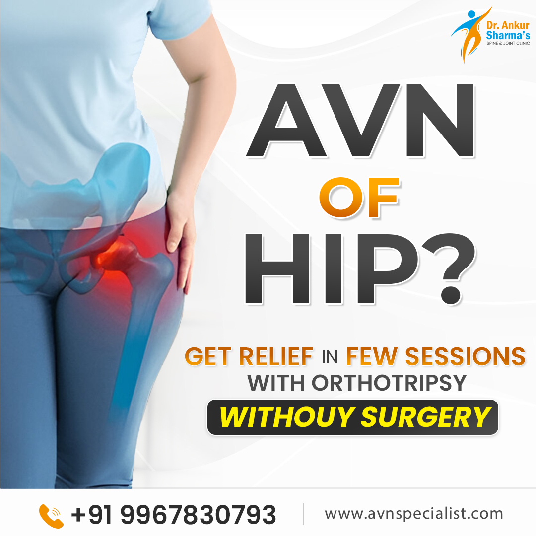 Dr.Ankur Sharma Spine and Joint Clinic Facebook ad: No to surgery in AVN
