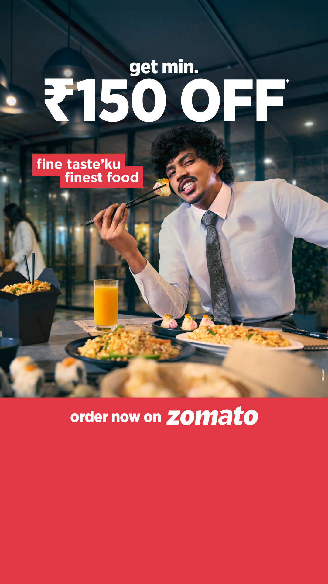 Zomato Facebook ad