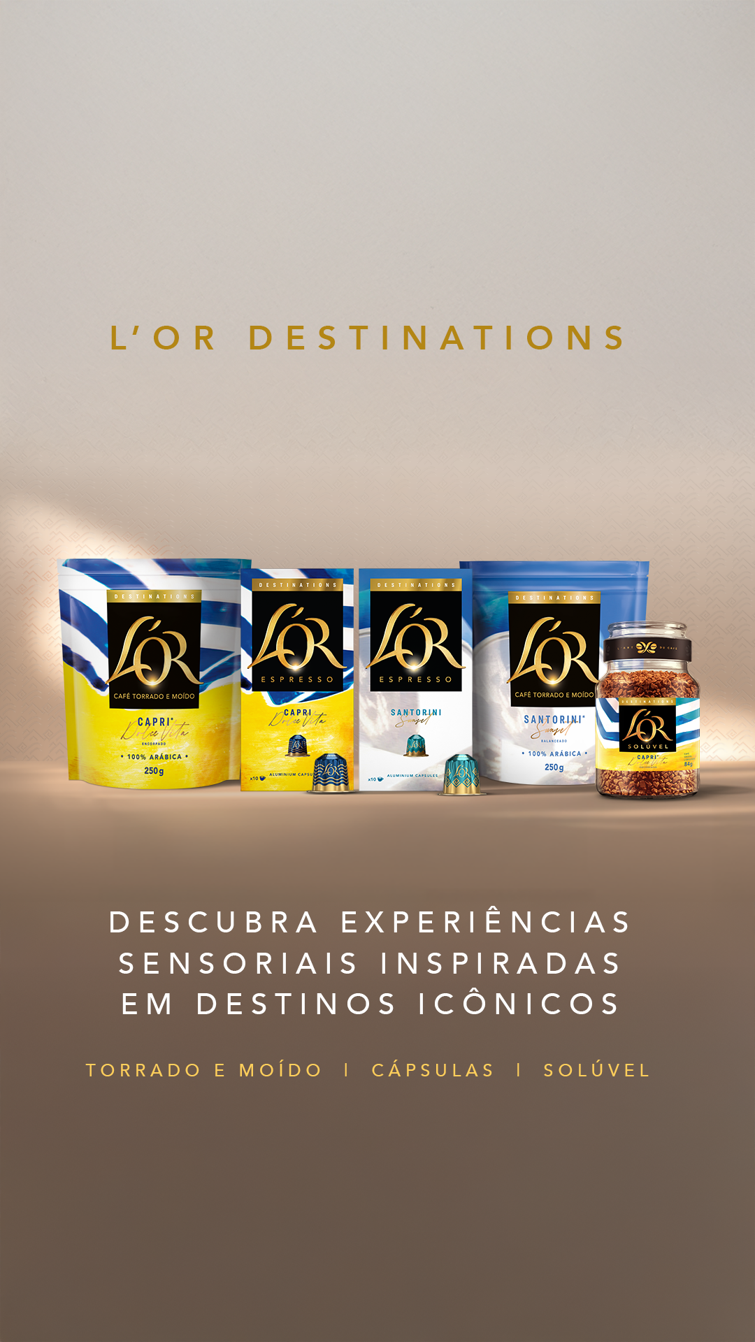 L'OR Espresso Facebook ad