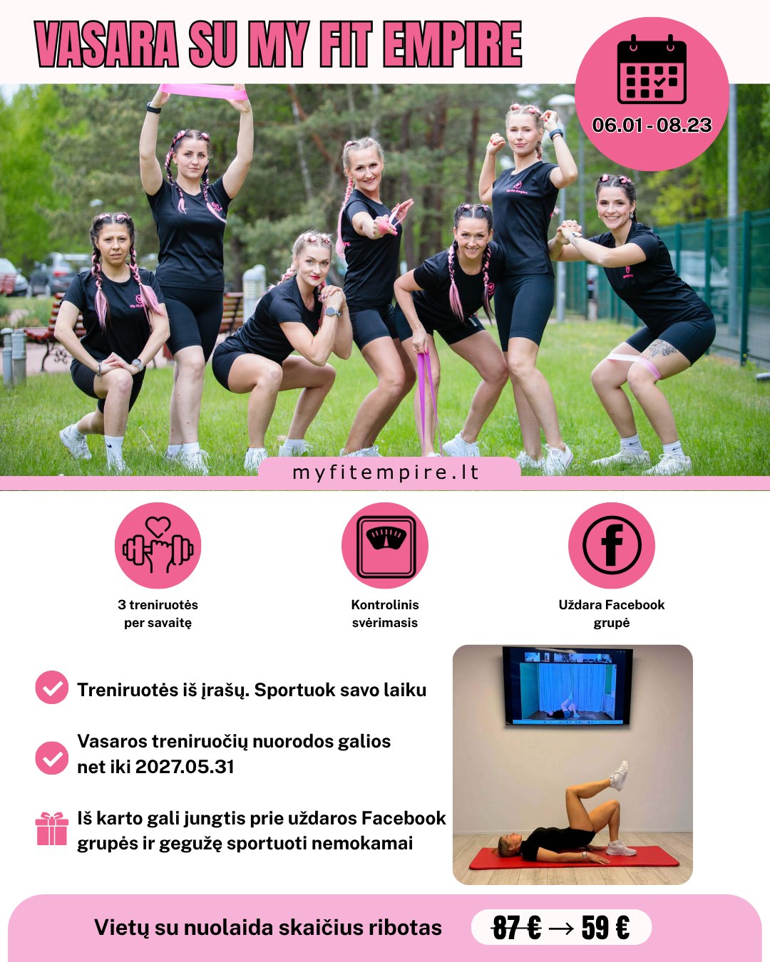 My Fit Empire Svorio Metimas Moterims Facebook ad: My Fit Empire - Paslaugos