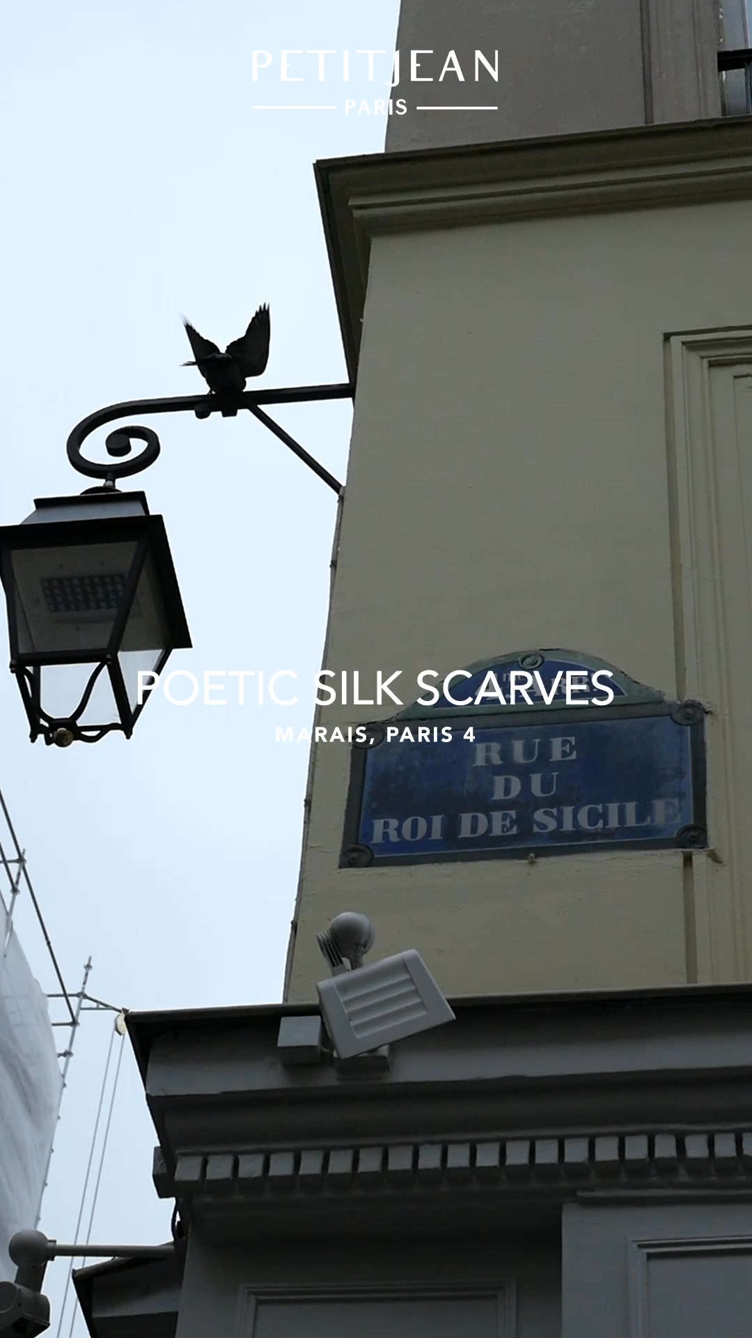 Petitjean Paris Facebook ad: Come discover our silk tales