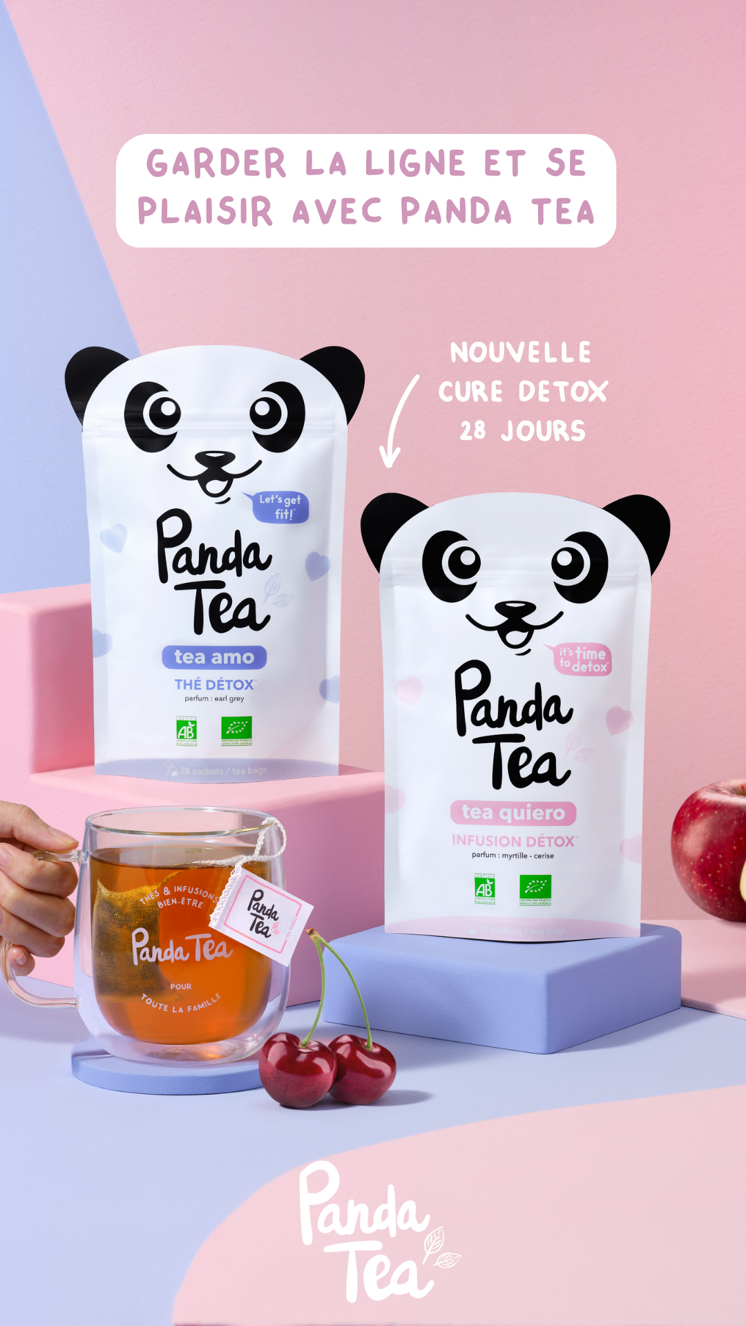 Panda Tea Facebook ad