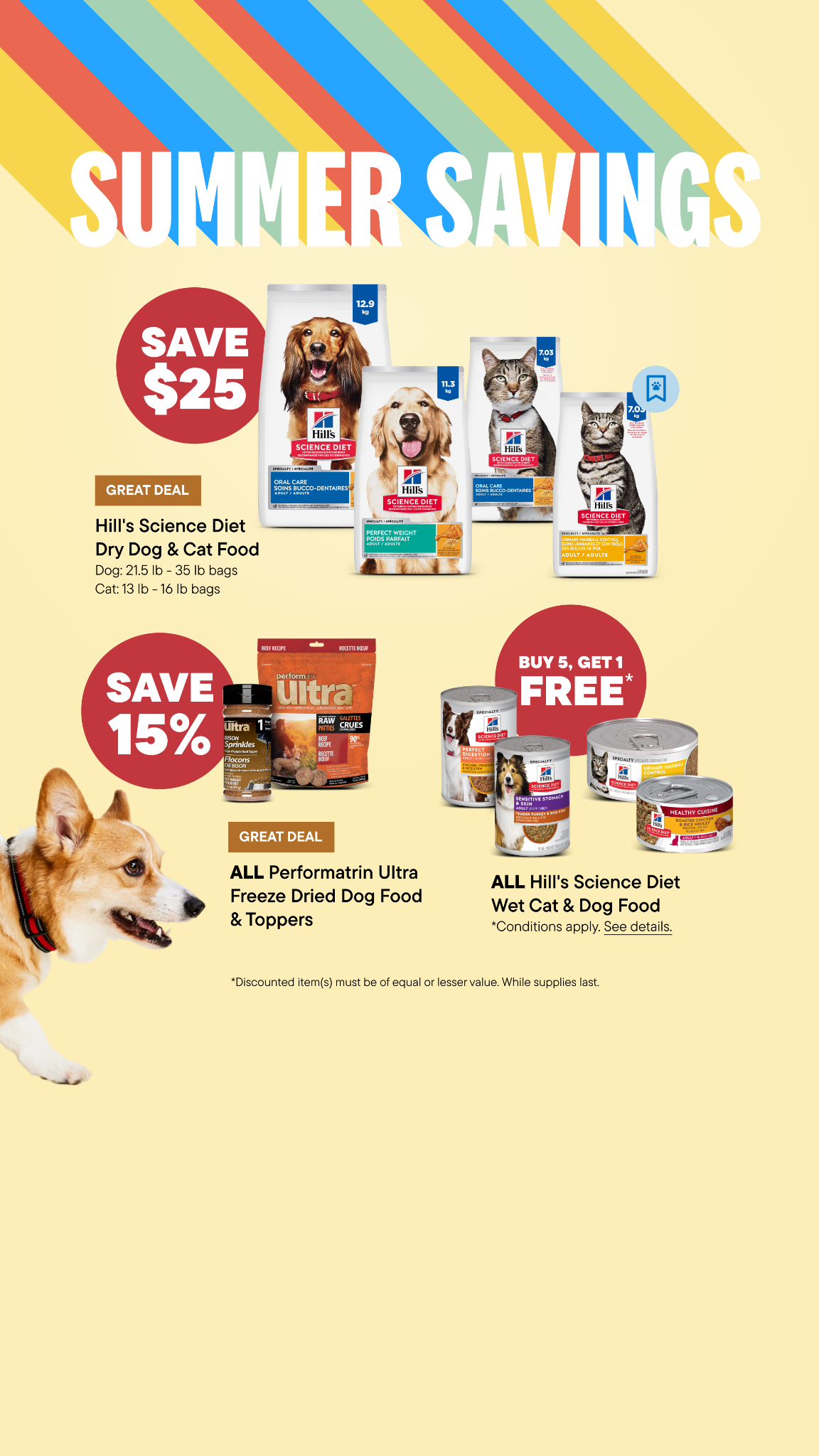 Pet Valu Facebook ad