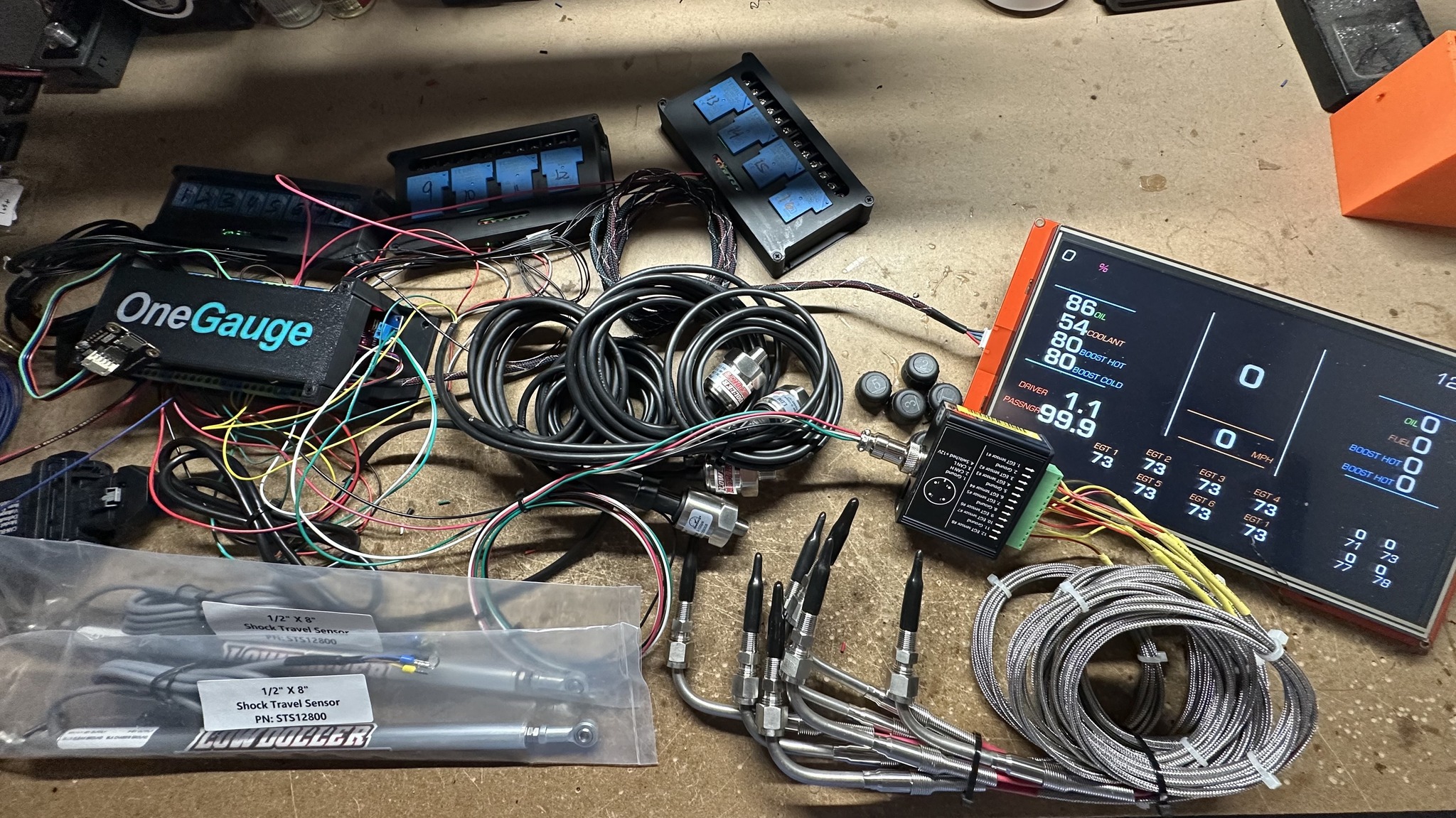 OneGauge Facebook ad: OneGauge Digital Gauges