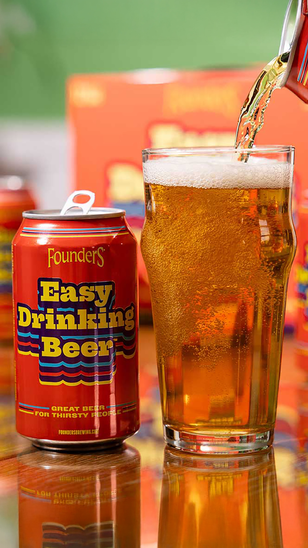 Founders Brewing Co. Facebook ad: Easy Drinking Beer
