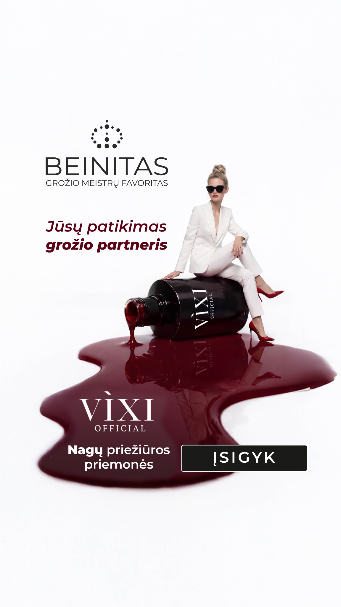 Beinitas Facebook ad
