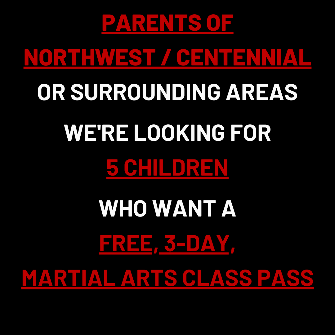 Gracie Barra SkyPointe Centennial Las Vegas Facebook ad: Want a FREE 3-Day, Kids Martial Arts Class Pass?