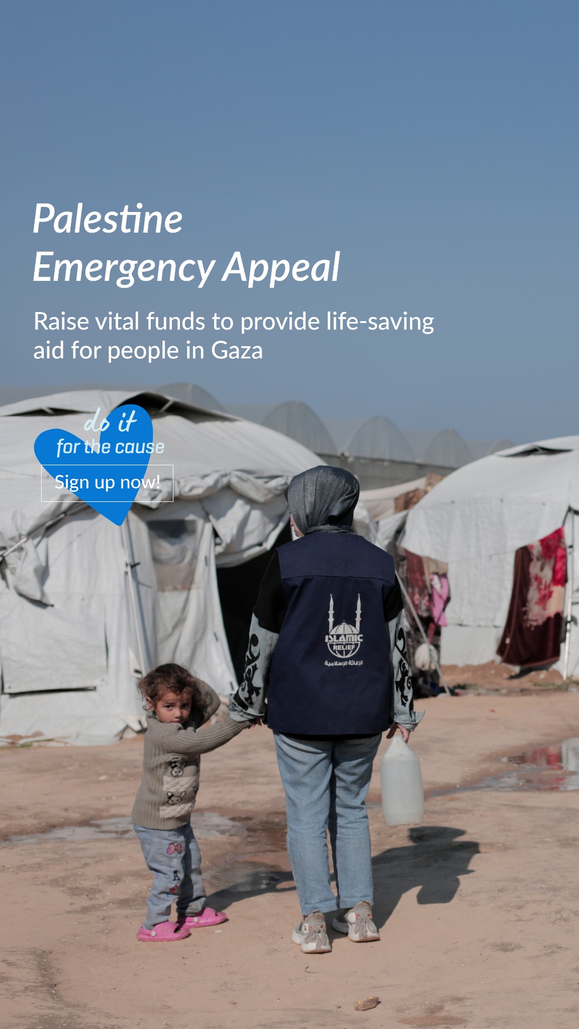 Islamic Relief UK Facebook ad