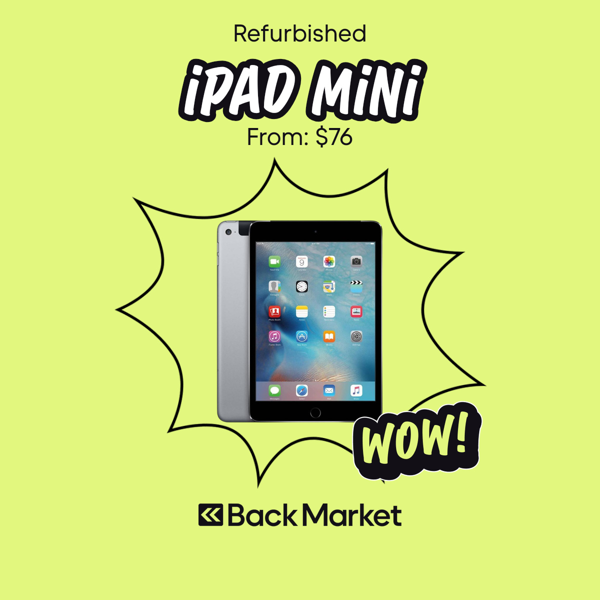 Back Market Facebook ad