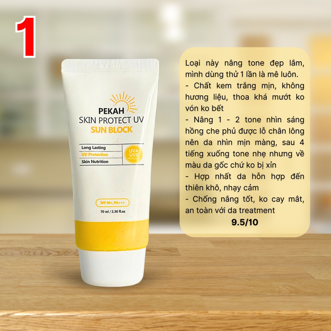 Review Mỹ Phẩm Hàn Quốc Chính Hãng Facebook ad: TOP 5 HÃNG CHỐNG NẮNG NÂNG TONE BÌNH…