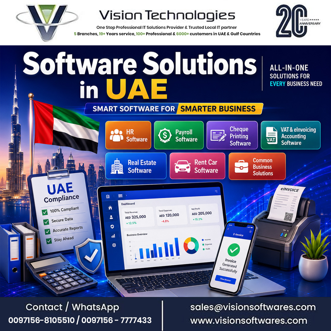 Vision Technologies Facebook ad: One Stop Professional IT Solutions Provider & Trusted…
