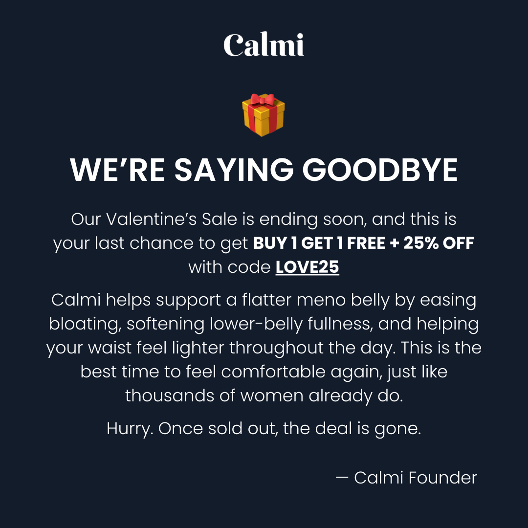 Calmi Daily Facebook ad: 100,000 Women Are Loving This Menopause Relief!