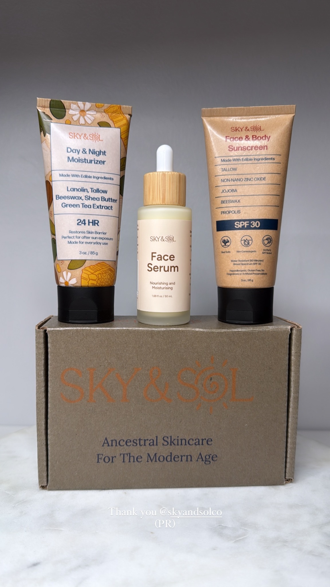 Sky&sol Facebook ad