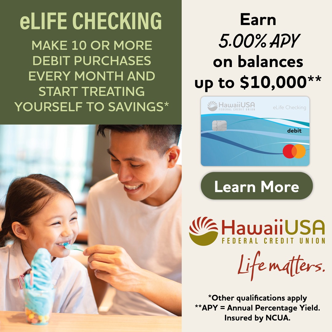 HawaiiUSA Federal Credit Union Facebook ad