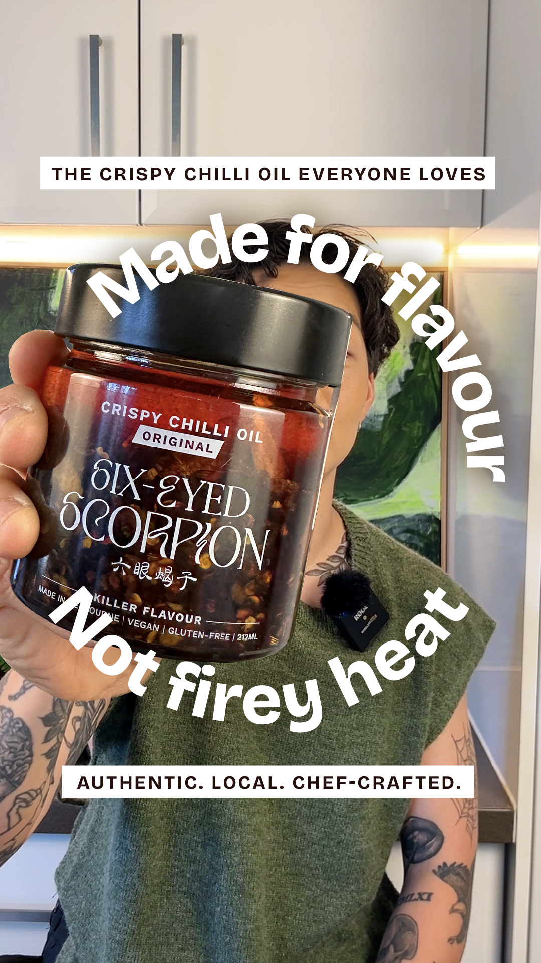 Six-Eyed Scorpion Facebook ad