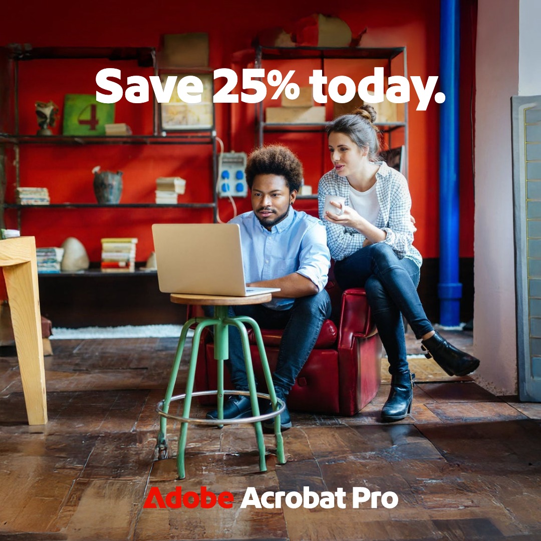 Adobe Acrobat Facebook ad