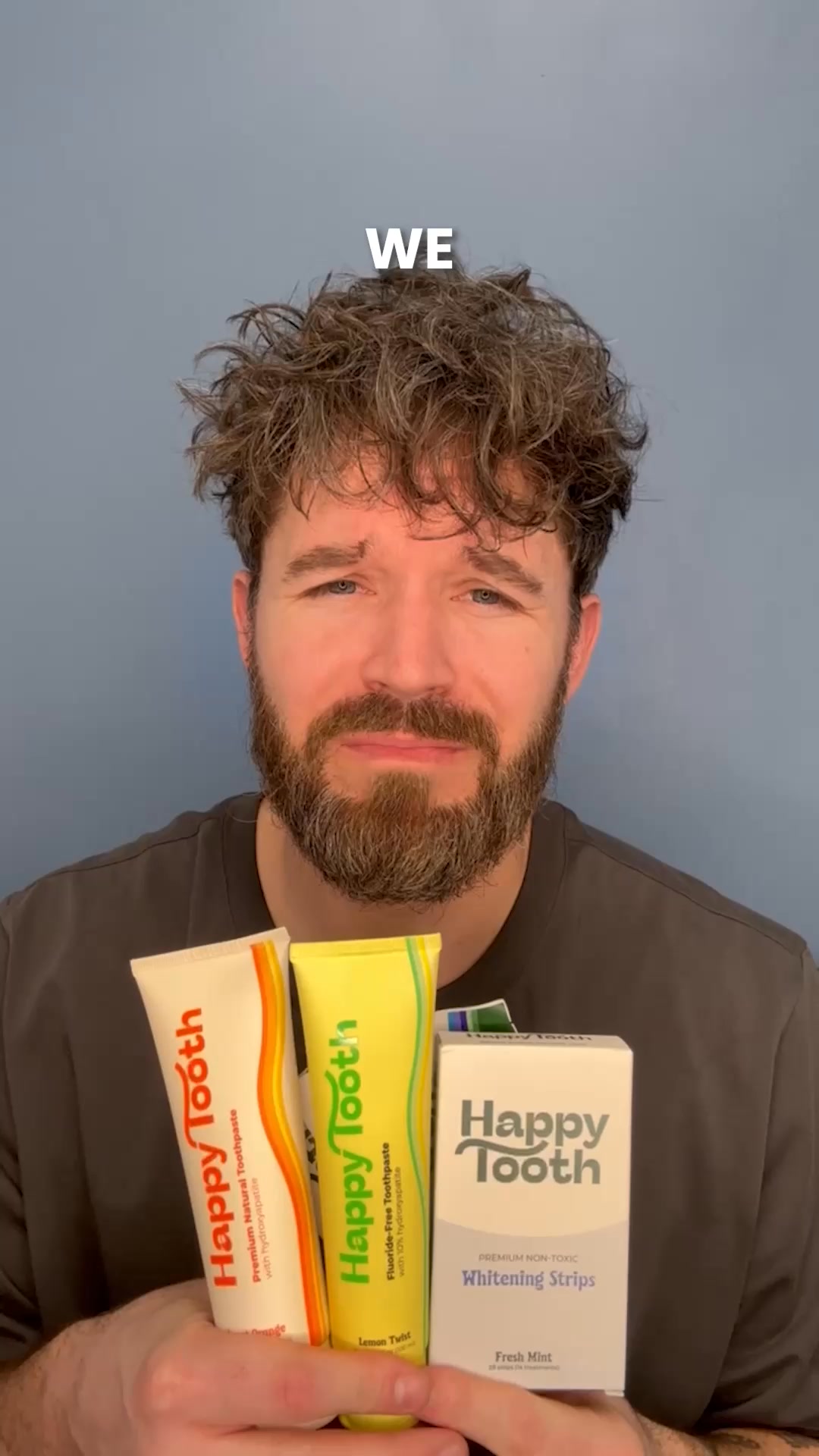 Happy Tooth Pediatric Dentistry Facebook ad: Natural Toothpaste with Hydroxyapatite