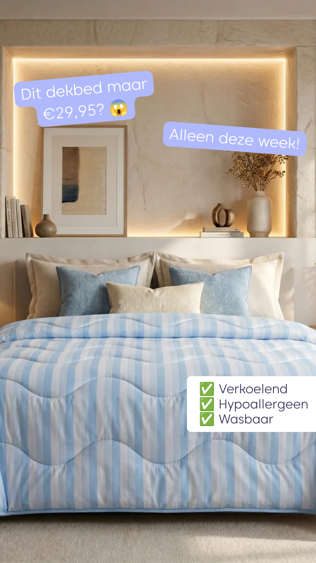 HappyBed Facebook ad