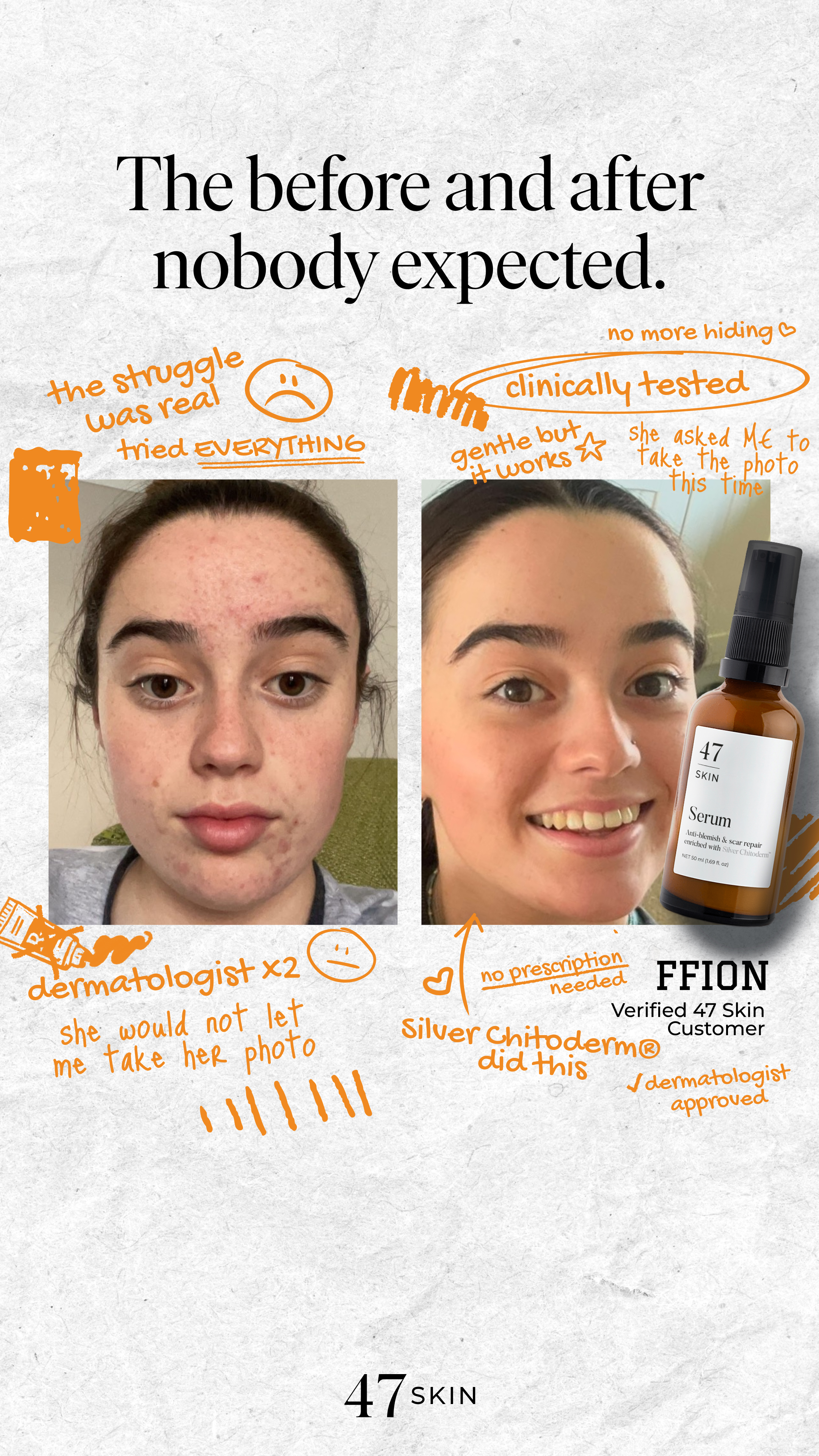 47Skin Facebook ad