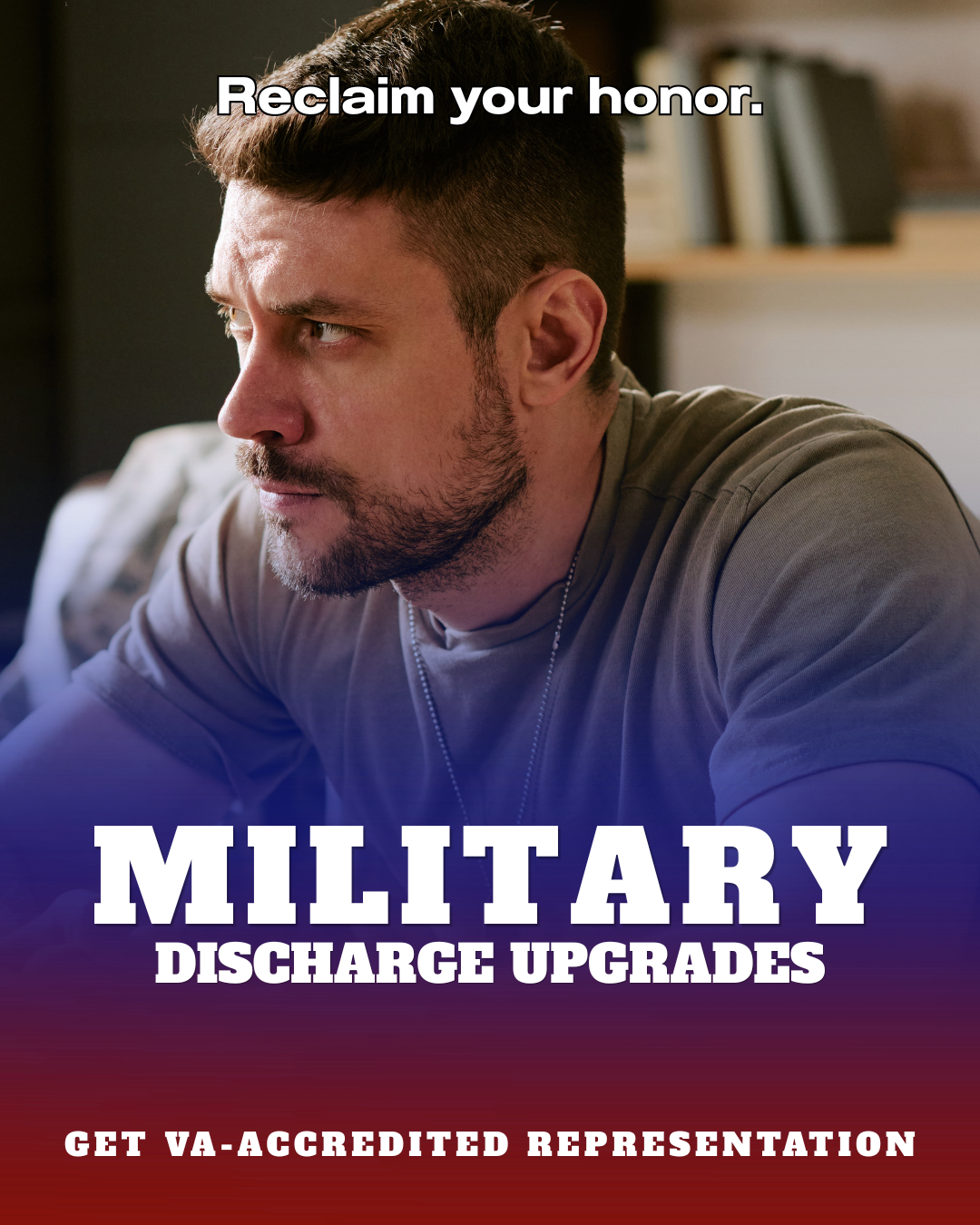 VetsForever Facebook ad: Get Help with Military Discharge Upgrades