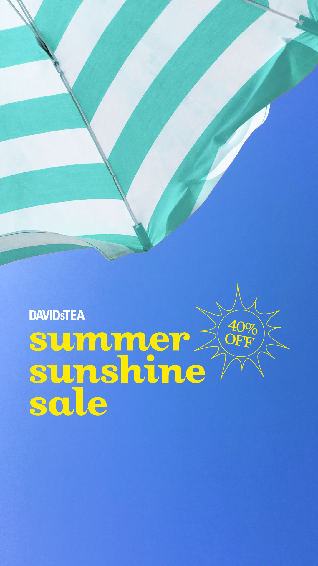 DAVIDsTEA Facebook ad