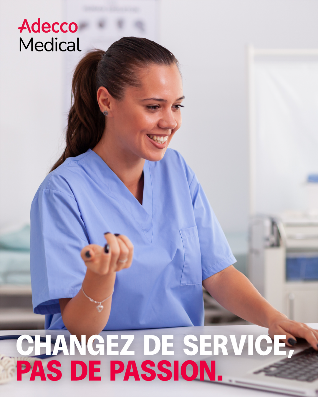 Adecco Medical Facebook ad: Infirmier h/f