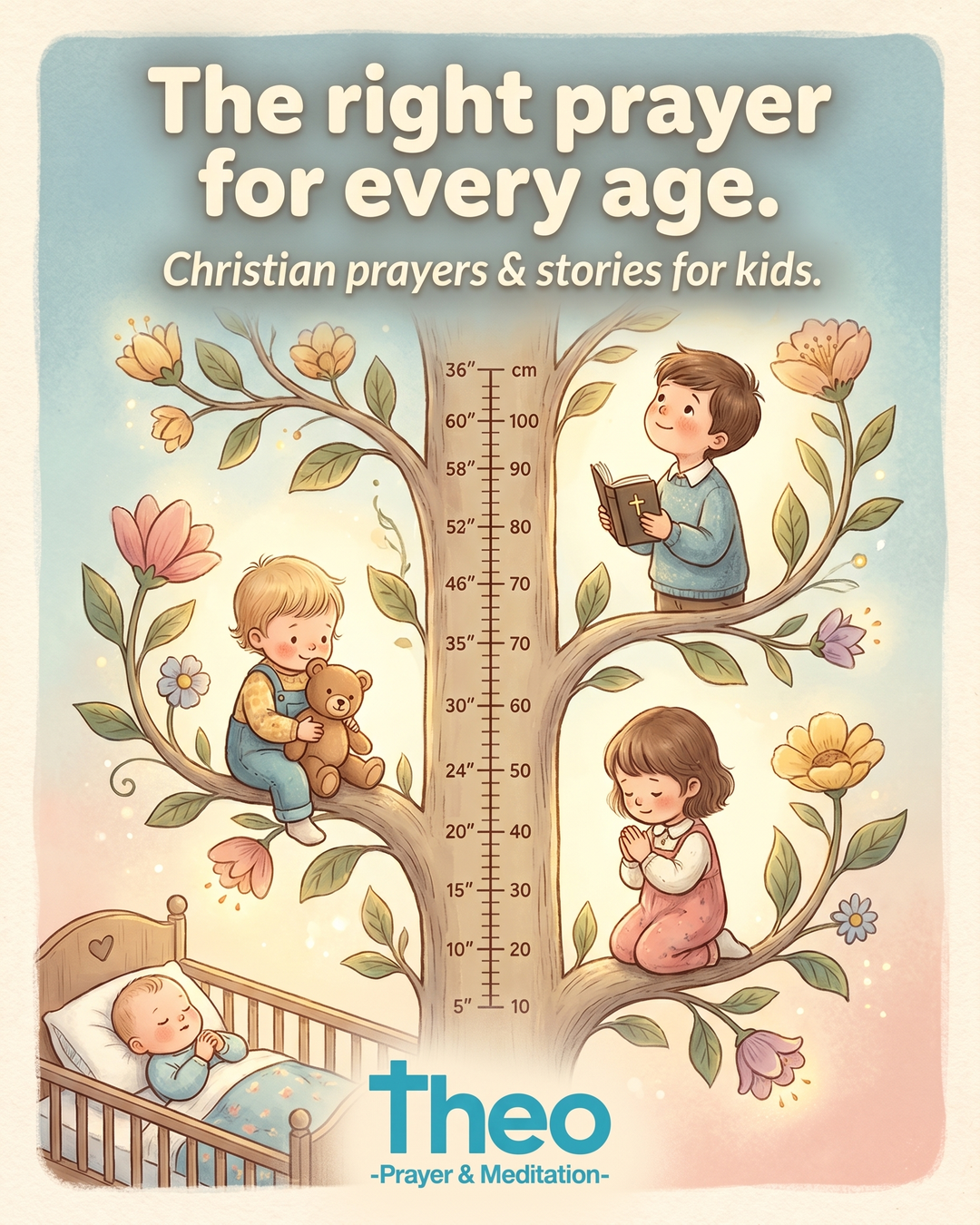 Theo: Prayer & Meditation Facebook ad