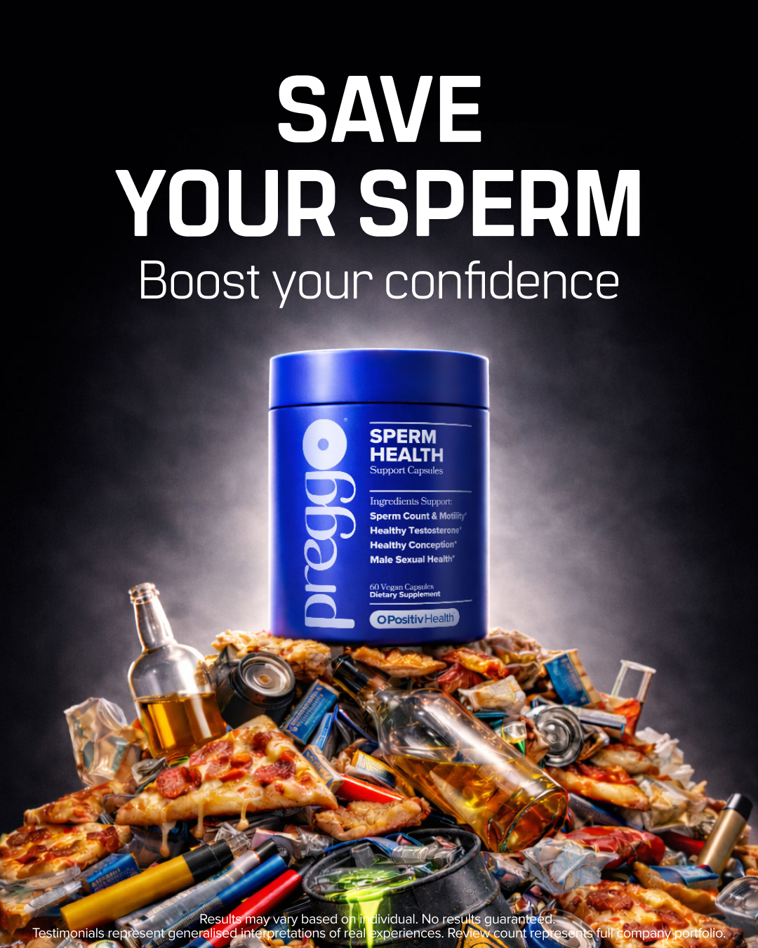 True Healthy Man Facebook ad