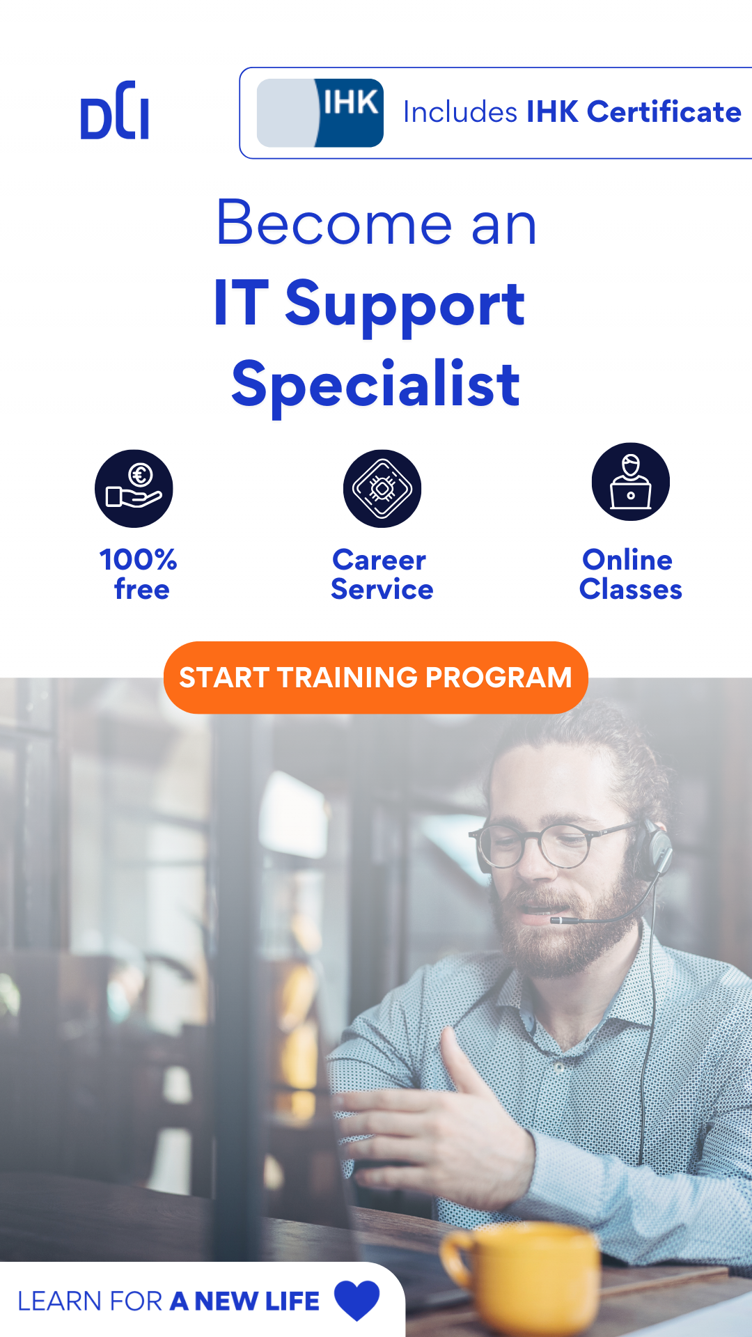 DCI Digital Career Institute Facebook ad