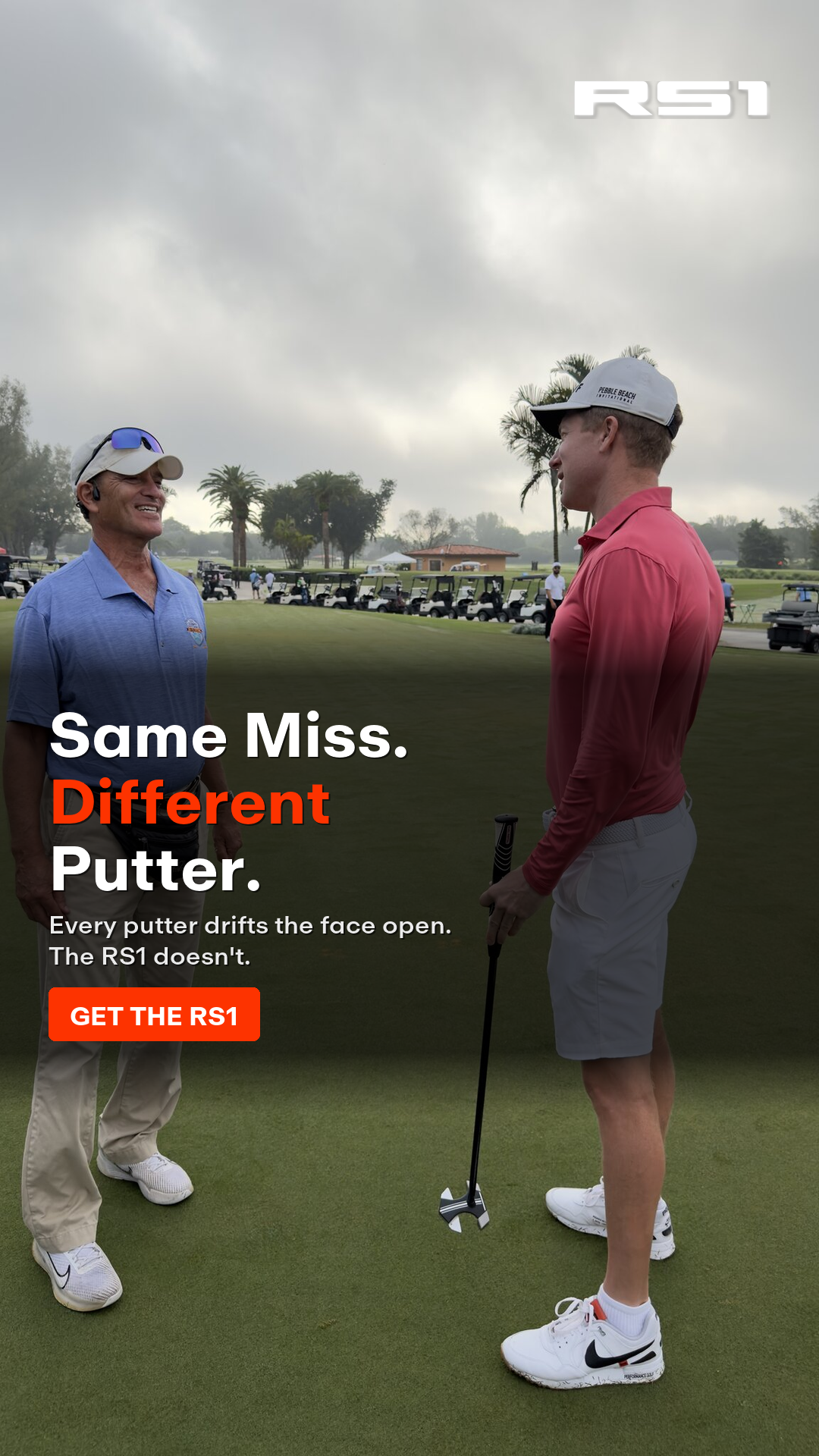 Performance Golf Facebook ad