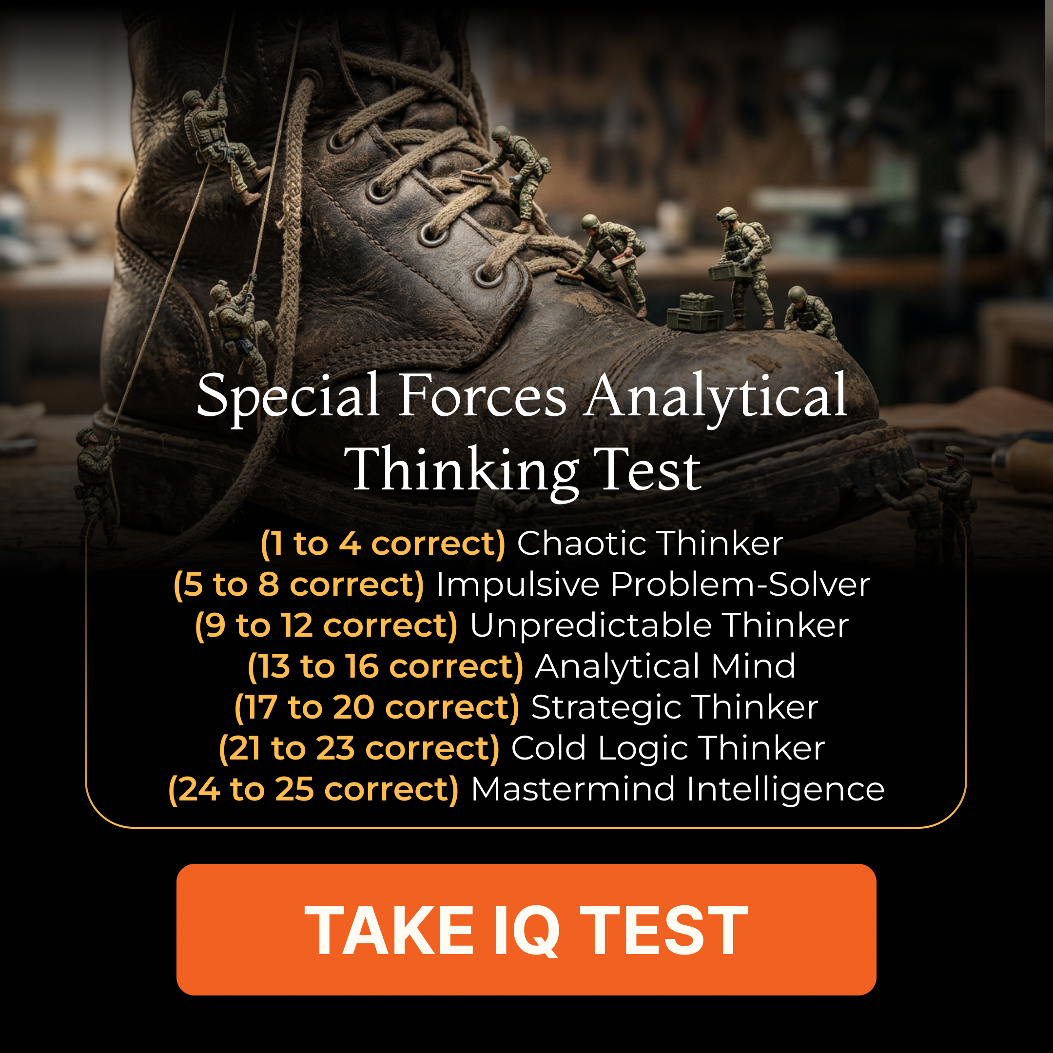 My IQ Facebook ad