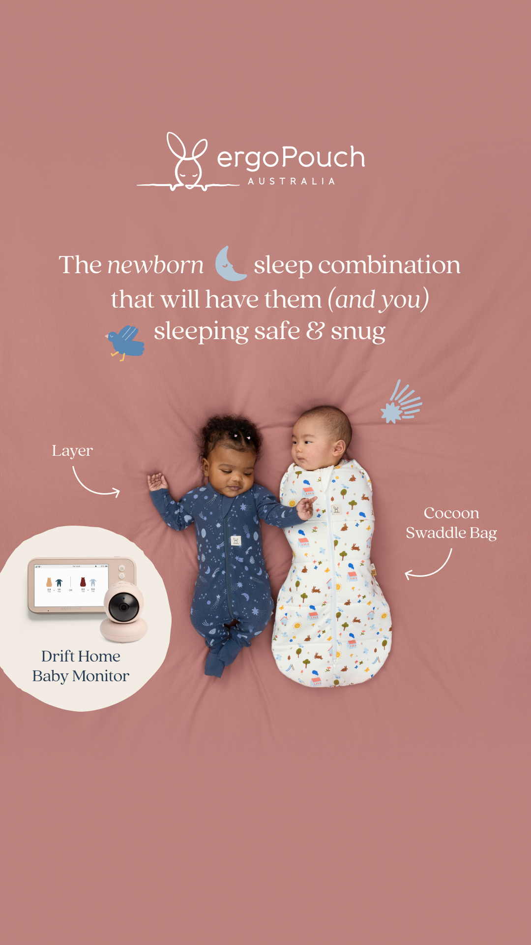 ergoPouch Facebook ad