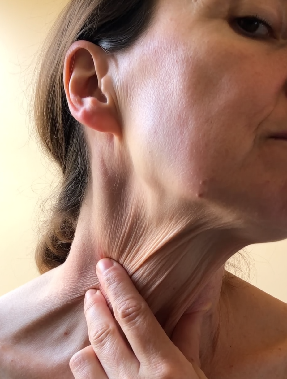 Menopause Insider Facebook ad: Read This If Your Jaw and Neck Collapsed After 40