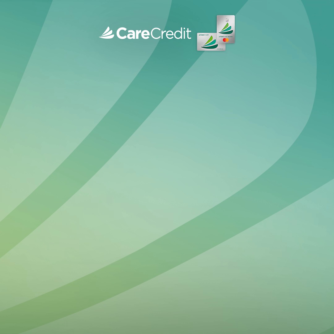 CareCredit Facebook ad: Pay for cosmetic care