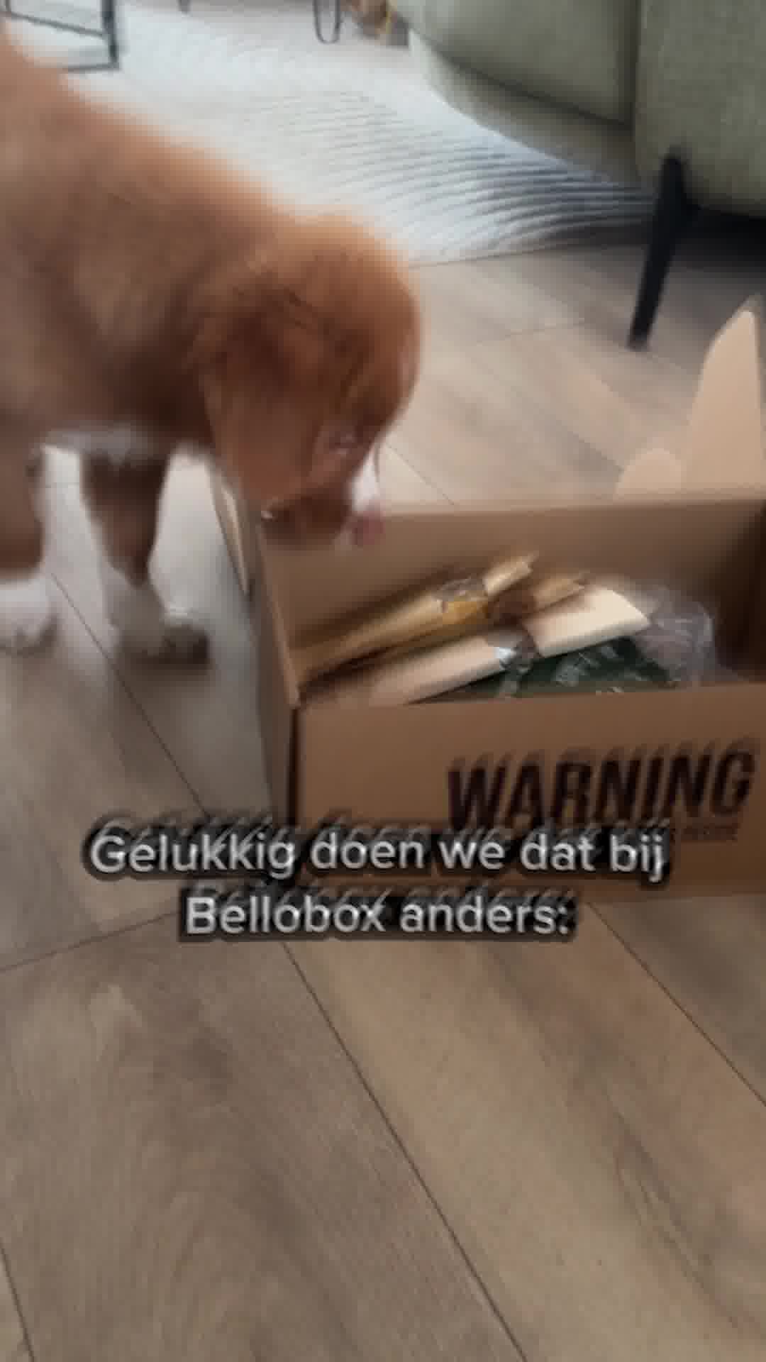 Bellobox Facebook ad: Zoek een snackbox uit