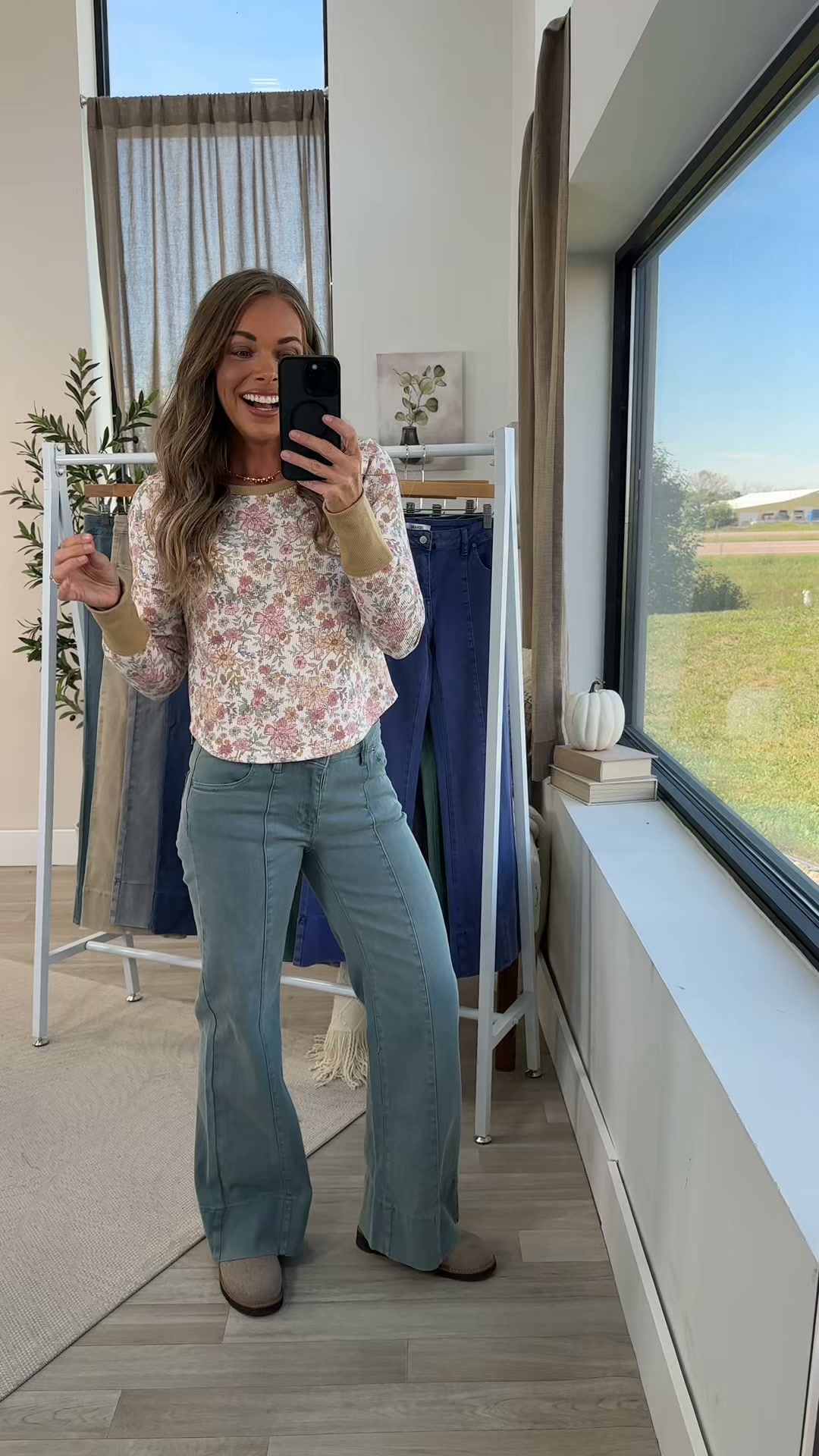 Filly Flair Facebook ad: The Comfiest Fall Denim, Under $50