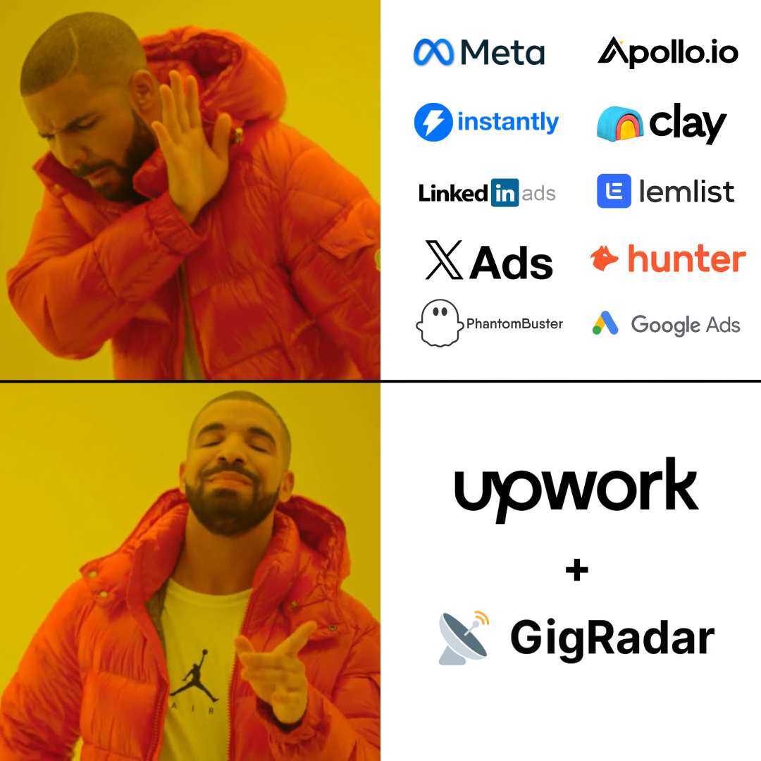 GigRadar Facebook ad