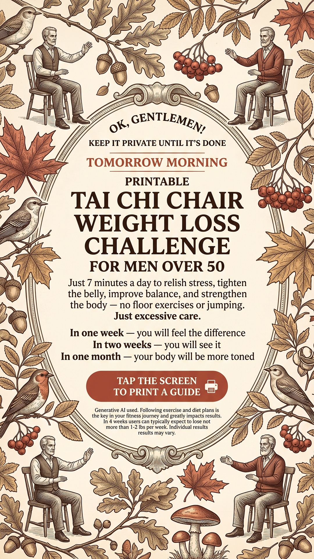 Mike's Strength Challenge Facebook ad from Oct 4, 2026